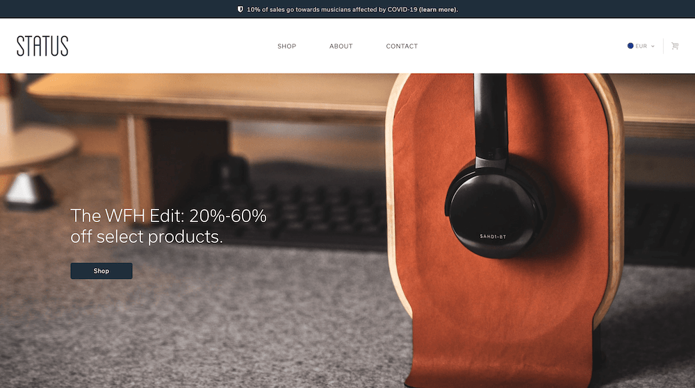 meilleur site e commerce status audio headphones